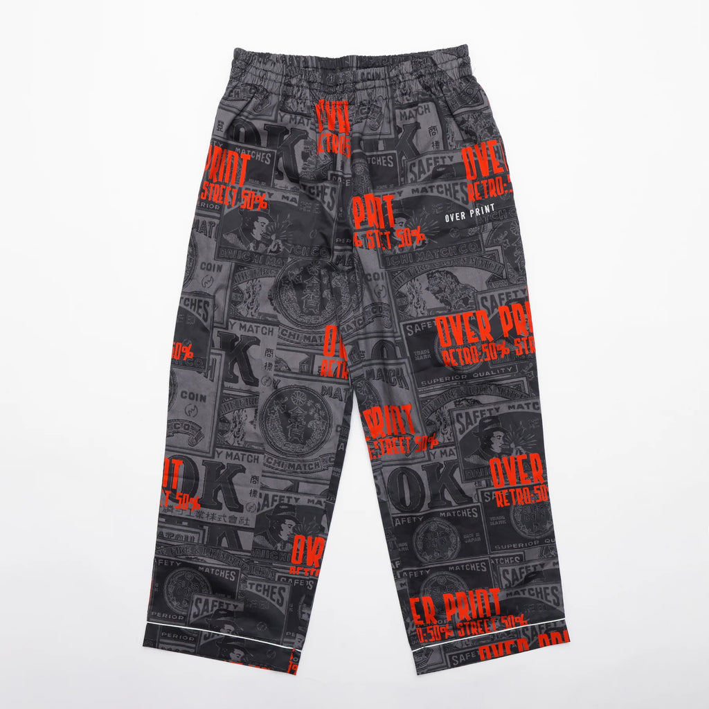 Over Print - LOUNGE PANTS *日本燐寸工業会