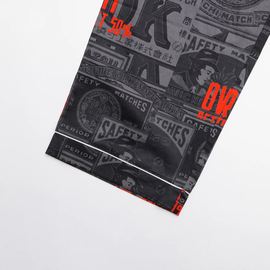Over Print - LOUNGE PANTS *日本燐寸工業会