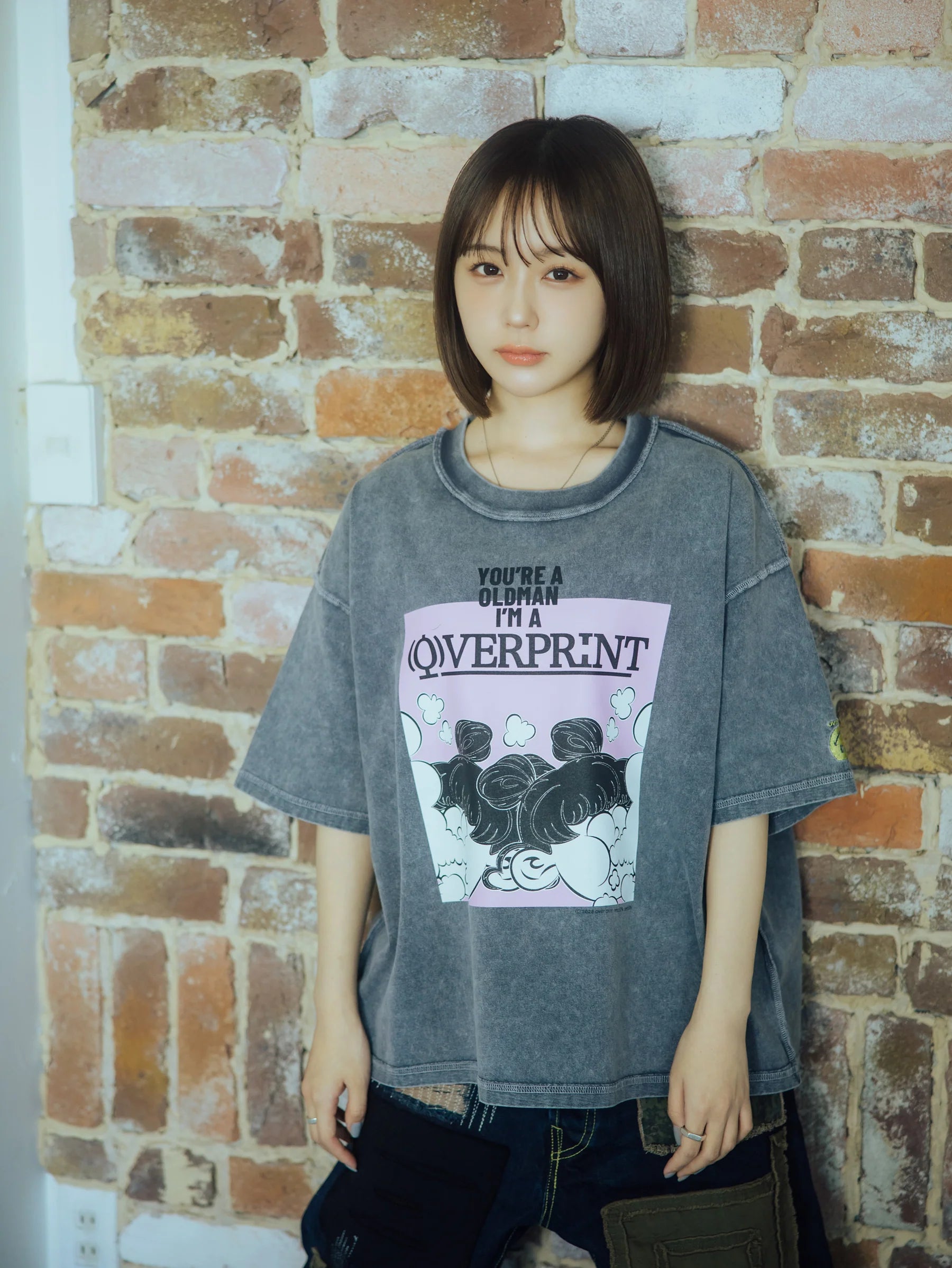 Over Print Above Tee