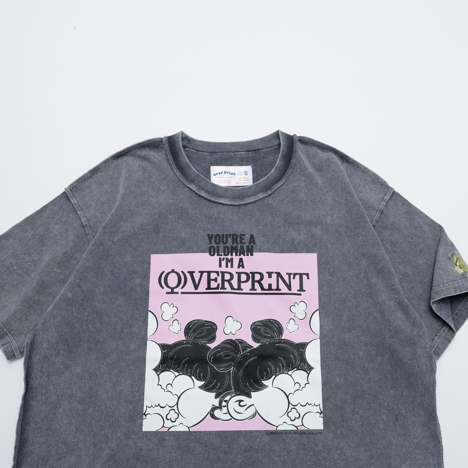 Over Print Above Tee
