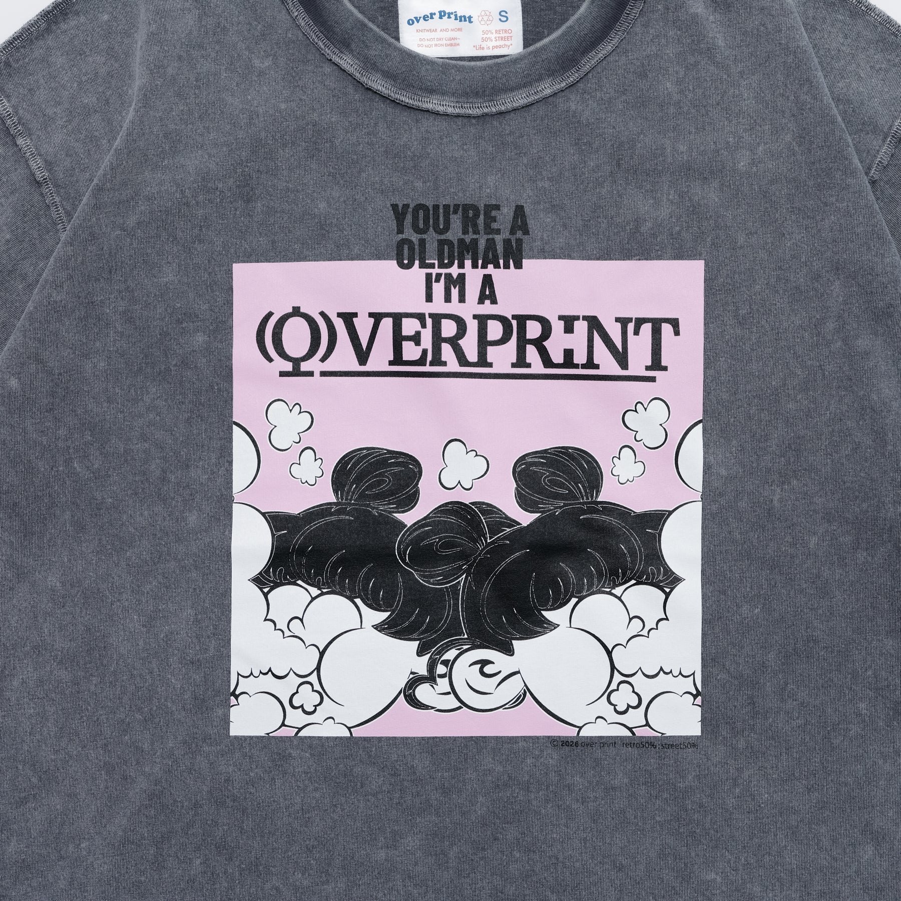 Over Print Above Tee