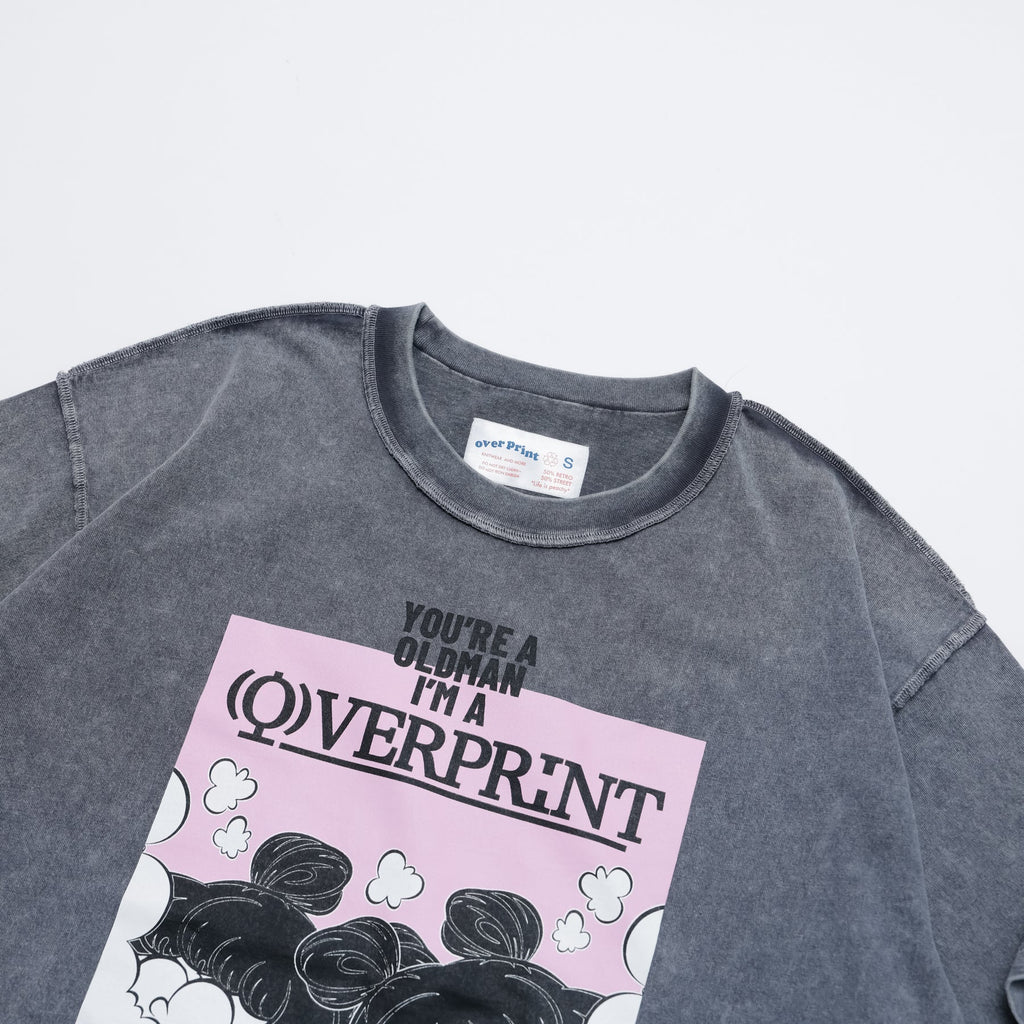 Over Print Above Tee