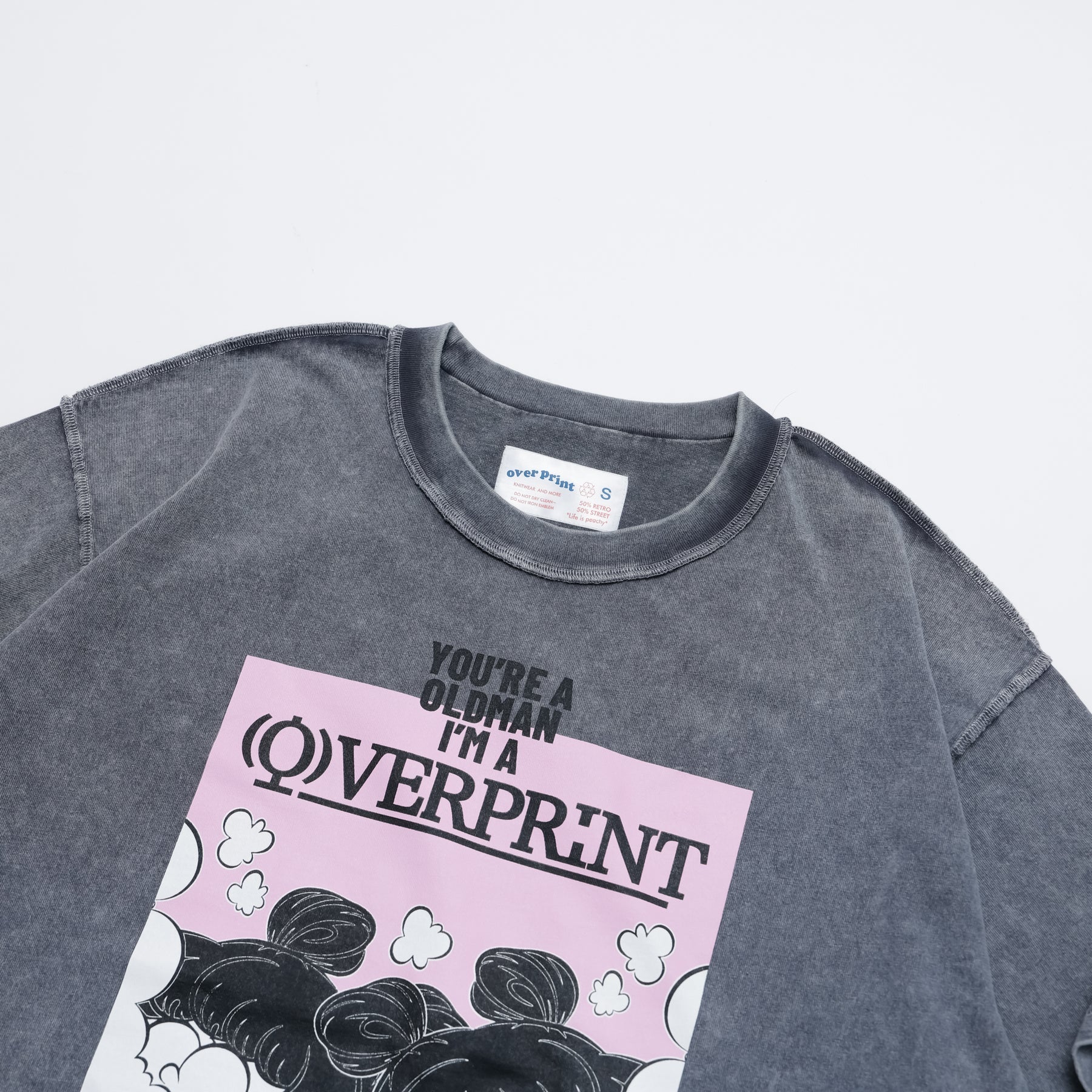 Over Print Above Tee