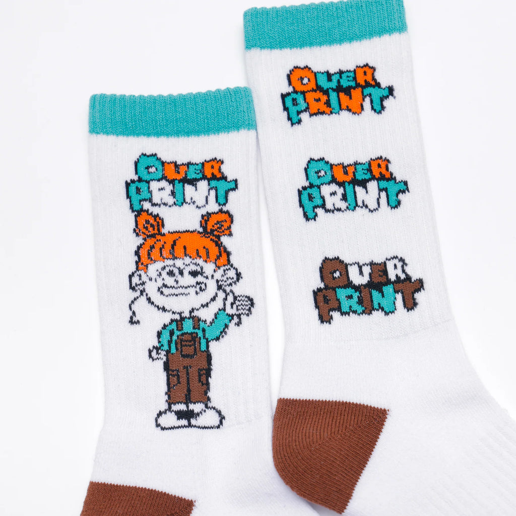 Over Print zerozerohero ZERIO socks