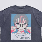 【詢問商品】Over Print - POP ART pigment Tee Ver:16 GLOW IN THE DARK