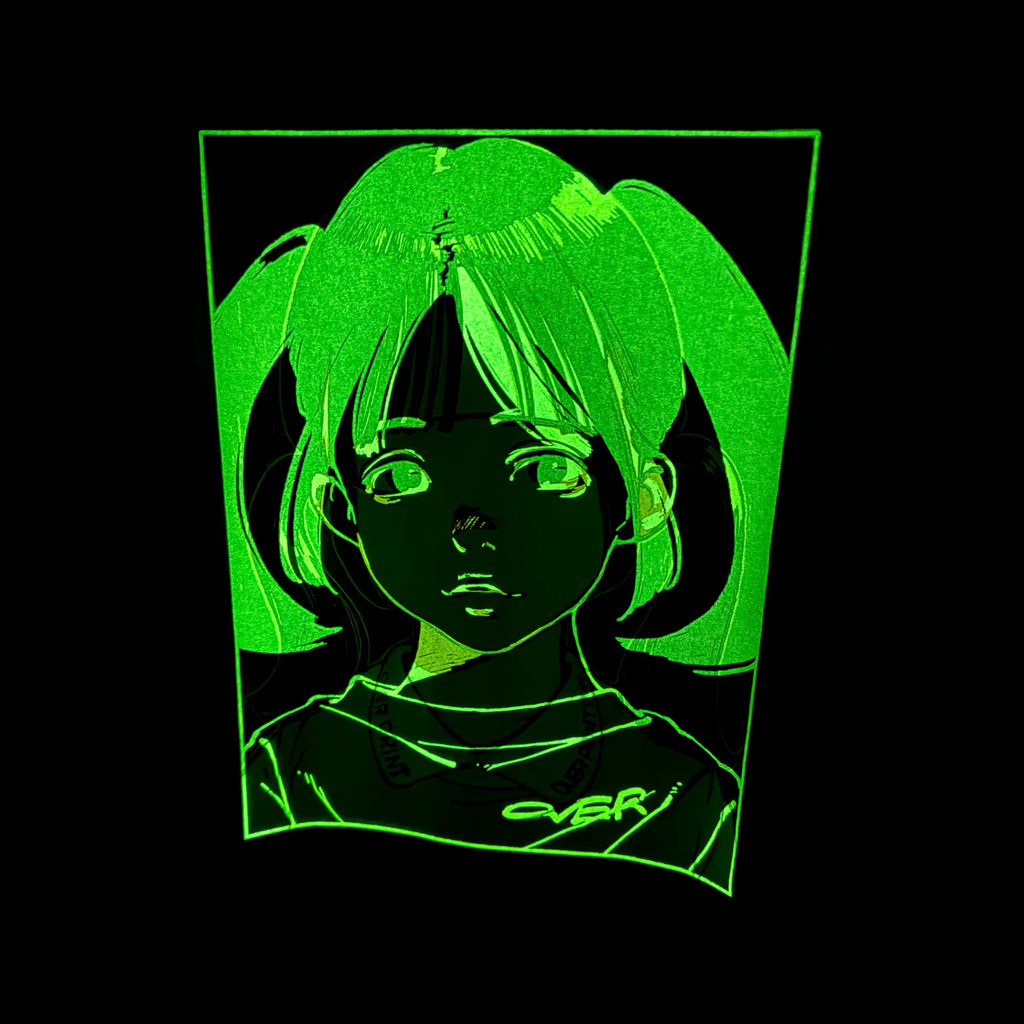 【詢問商品】Over Print - POP ART pigment Tee Ver:18 GLOW IN THE DARK