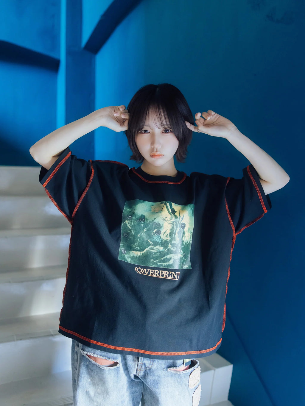 Over Print Revolutionary Tee