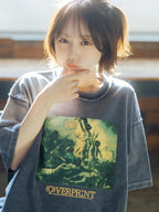 Over Print Revolutionary pigment Tee