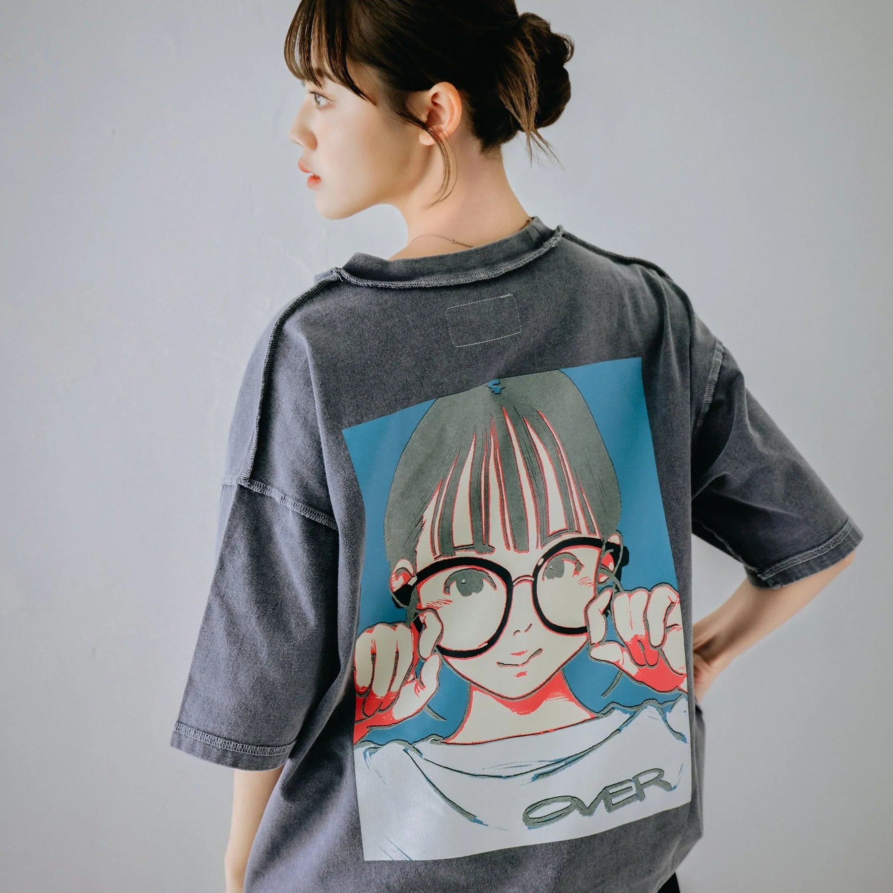 【詢問商品】Over Print - POP ART pigment Tee Ver:16 GLOW IN THE DARK