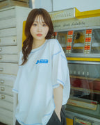 Over Print ZEROZEROHERO Global Delivery Tee
