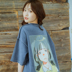 【詢問商品】Over Print - POP ART pigment Tee Ver:18 GLOW IN THE DARK