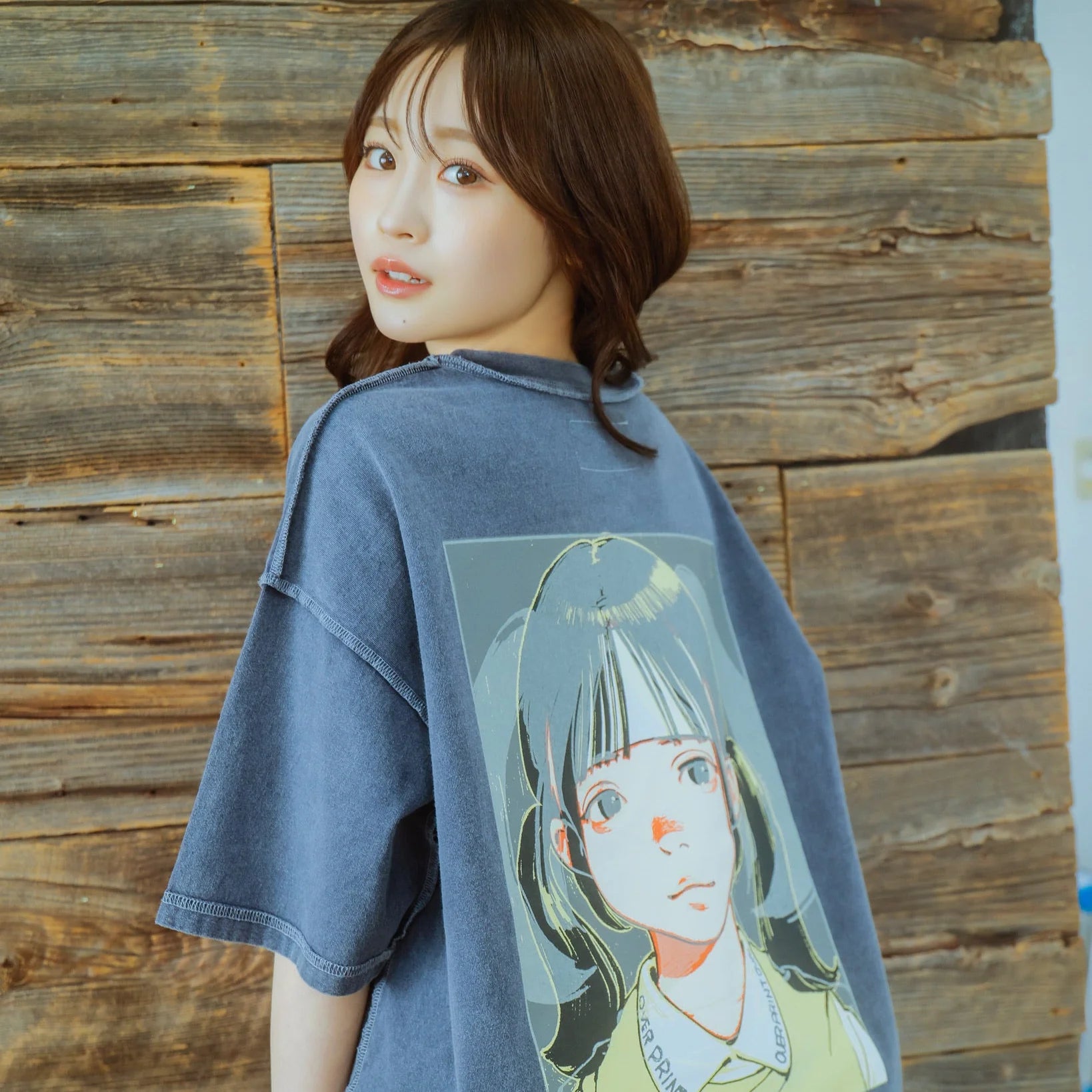 【詢問商品】Over Print - POP ART pigment Tee Ver:18 GLOW IN THE DARK
