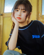 Over Print ZEROZEROHERO Global Delivery Tee