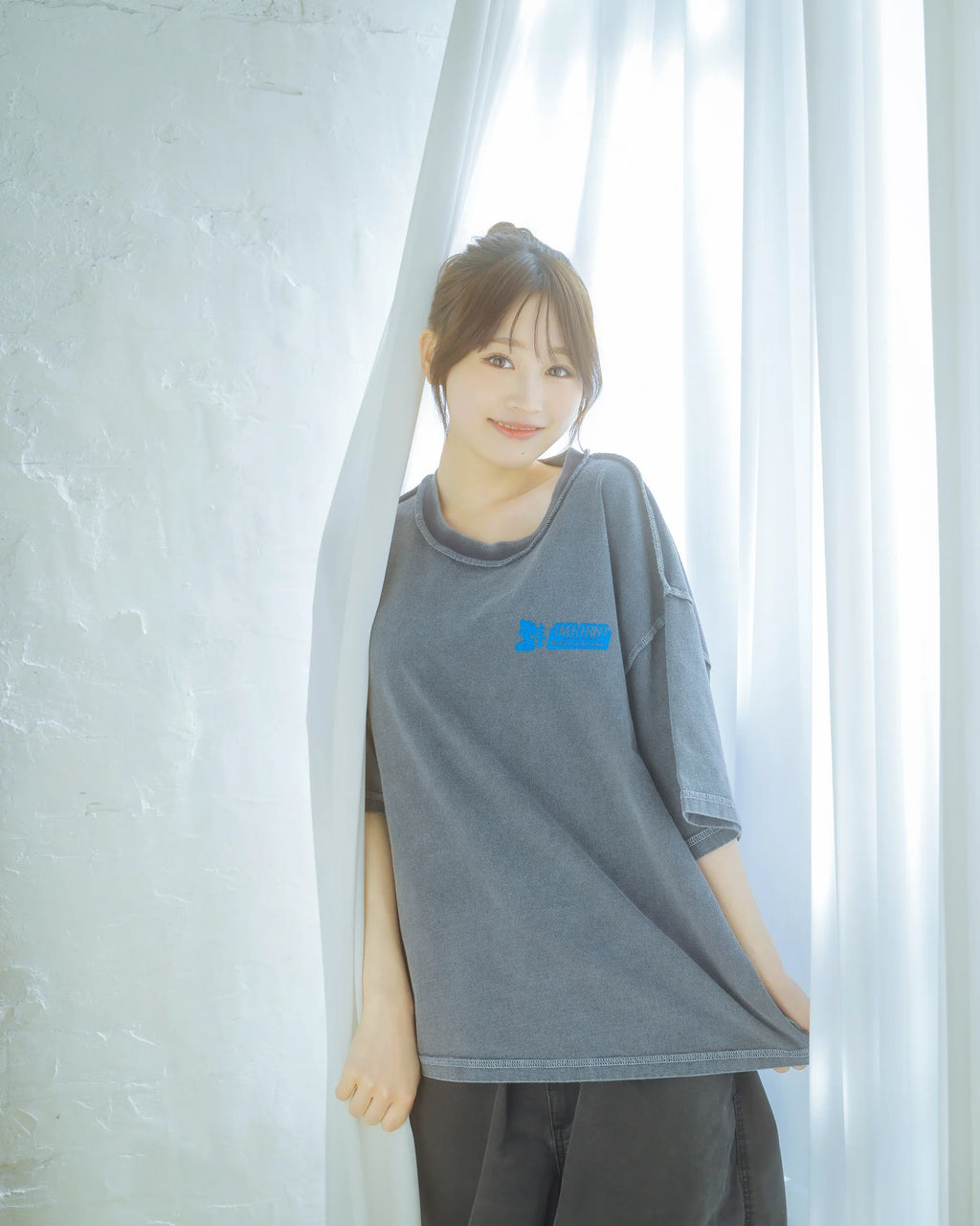 Over Print ZEROZEROHERO Global Delivery pigment Tee
