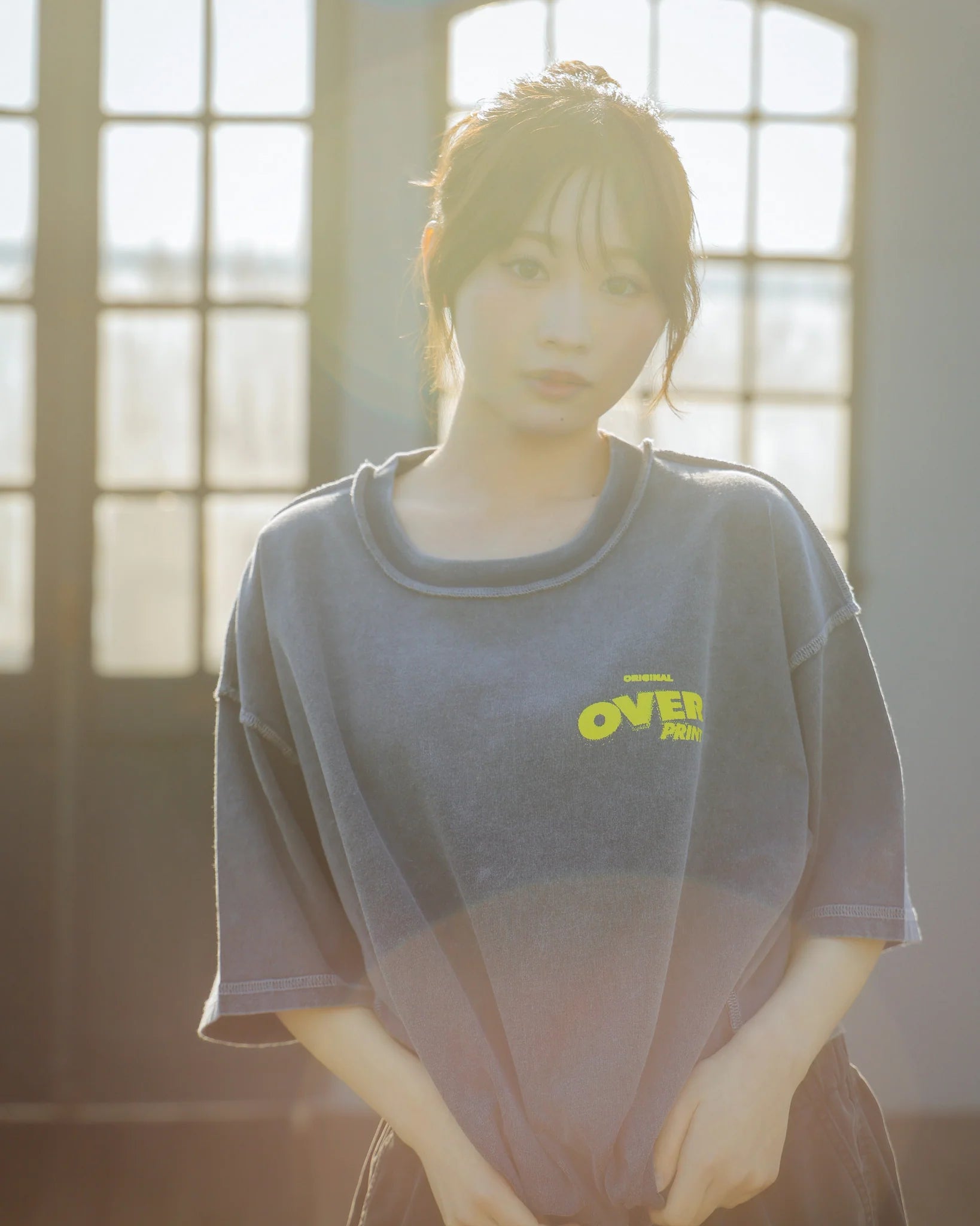 Over Print COTOH POP ART pigment Tee Ver:23 GLOW IN THE DARK