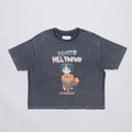 Over Print MELTDOWN pigment Tee 2