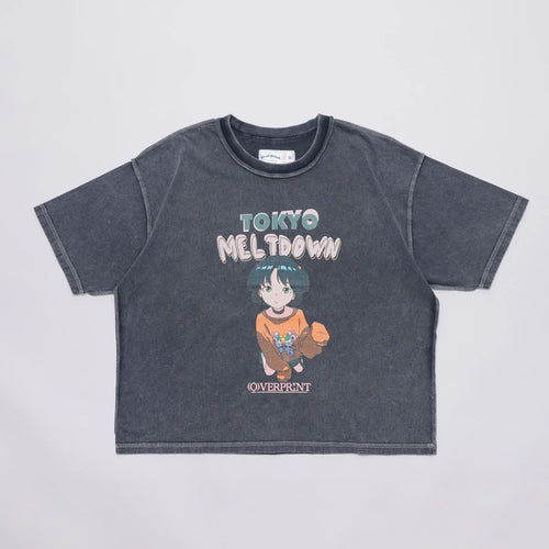 Over Print MELTDOWN pigment Tee 2