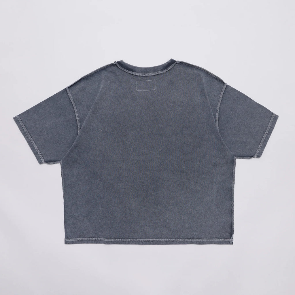 Over Print MELTDOWN pigment Tee 2