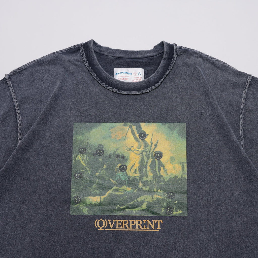 Over Print Revolutionary pigment Tee