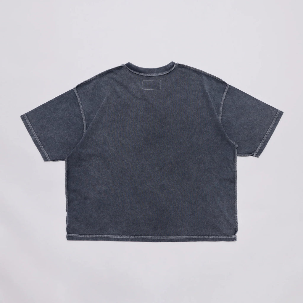 Over Print MAGAZINE pigment Tee