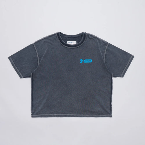 Over Print ZEROZEROHERO Global Delivery pigment Tee
