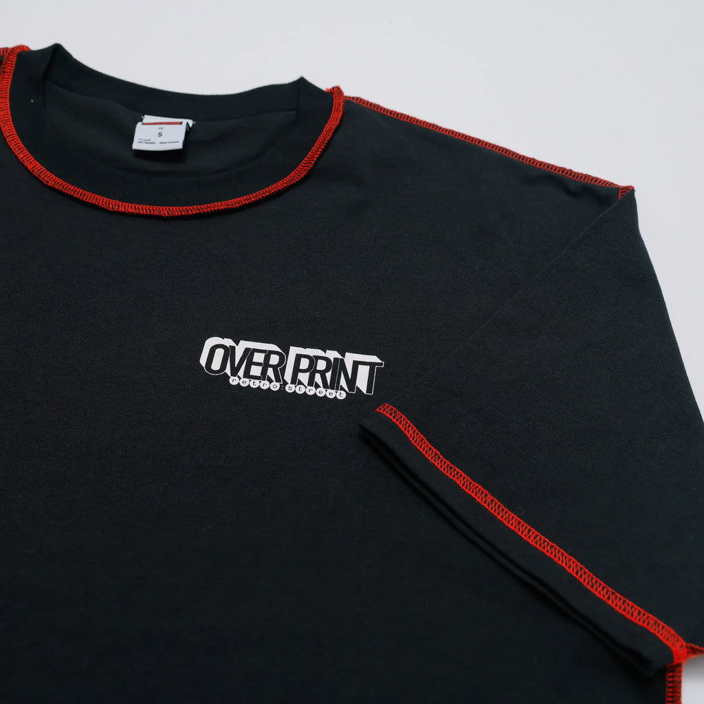 Over Print ZEROZEROHERO POSTMAN Tee