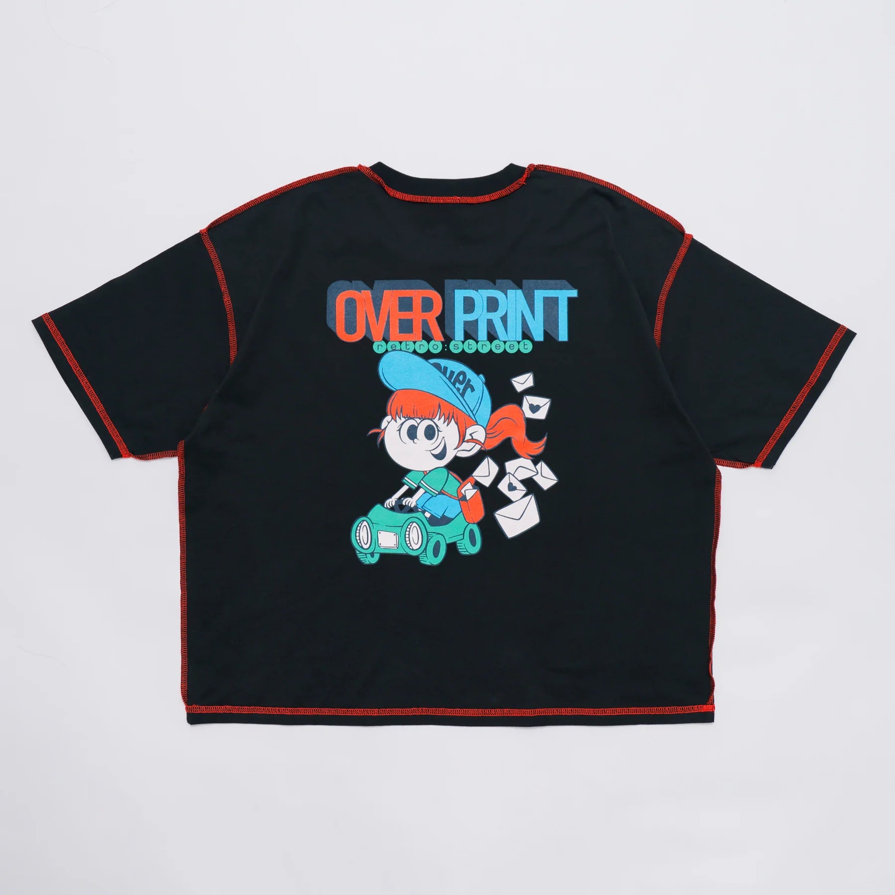 Over Print ZEROZEROHERO POSTMAN Tee