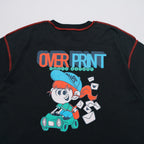 Over Print ZEROZEROHERO POSTMAN Tee