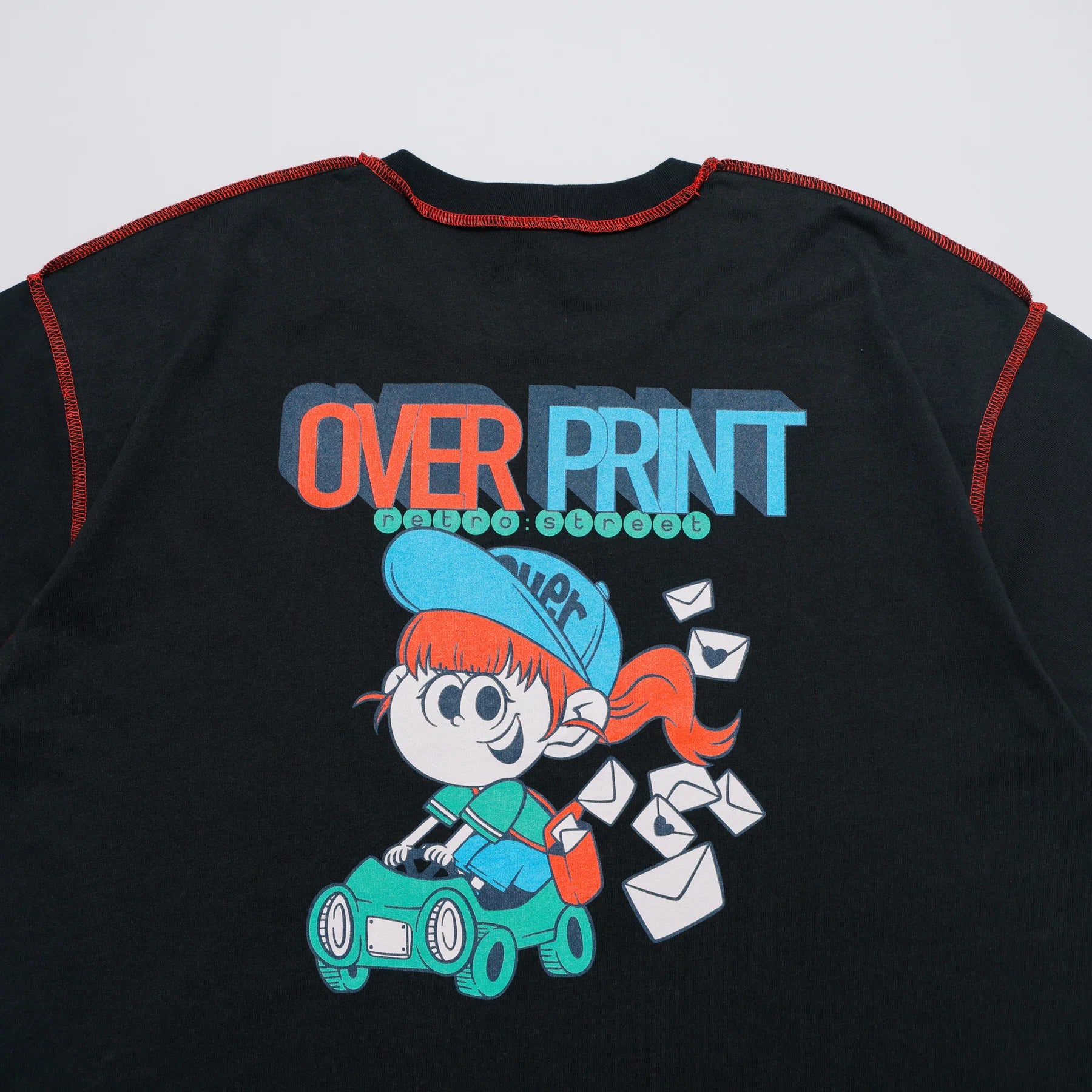 Over Print ZEROZEROHERO POSTMAN Tee