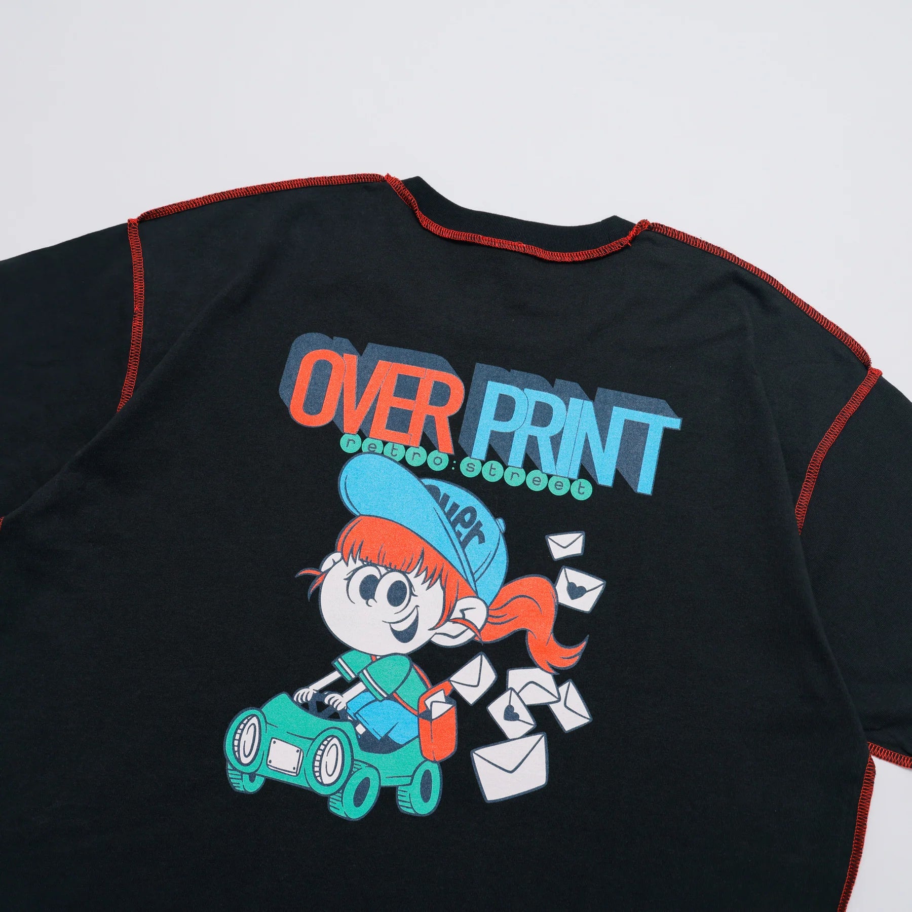 Over Print ZEROZEROHERO POSTMAN Tee