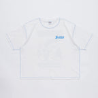 Over Print ZEROZEROHERO Global Delivery Tee