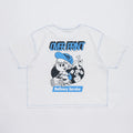 Over Print ZEROZEROHERO Global Delivery Tee