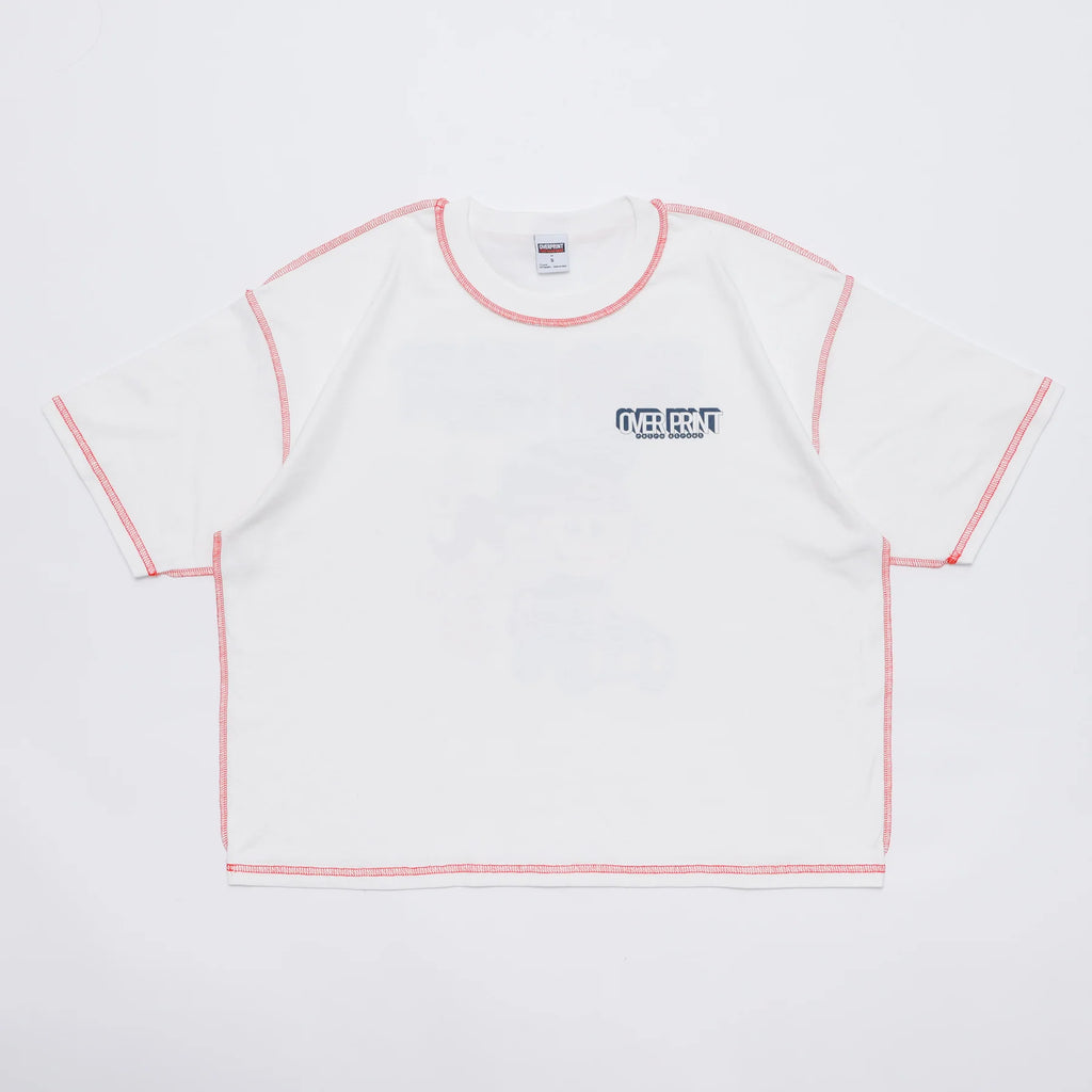 Over Print ZEROZEROHERO POSTMAN Tee