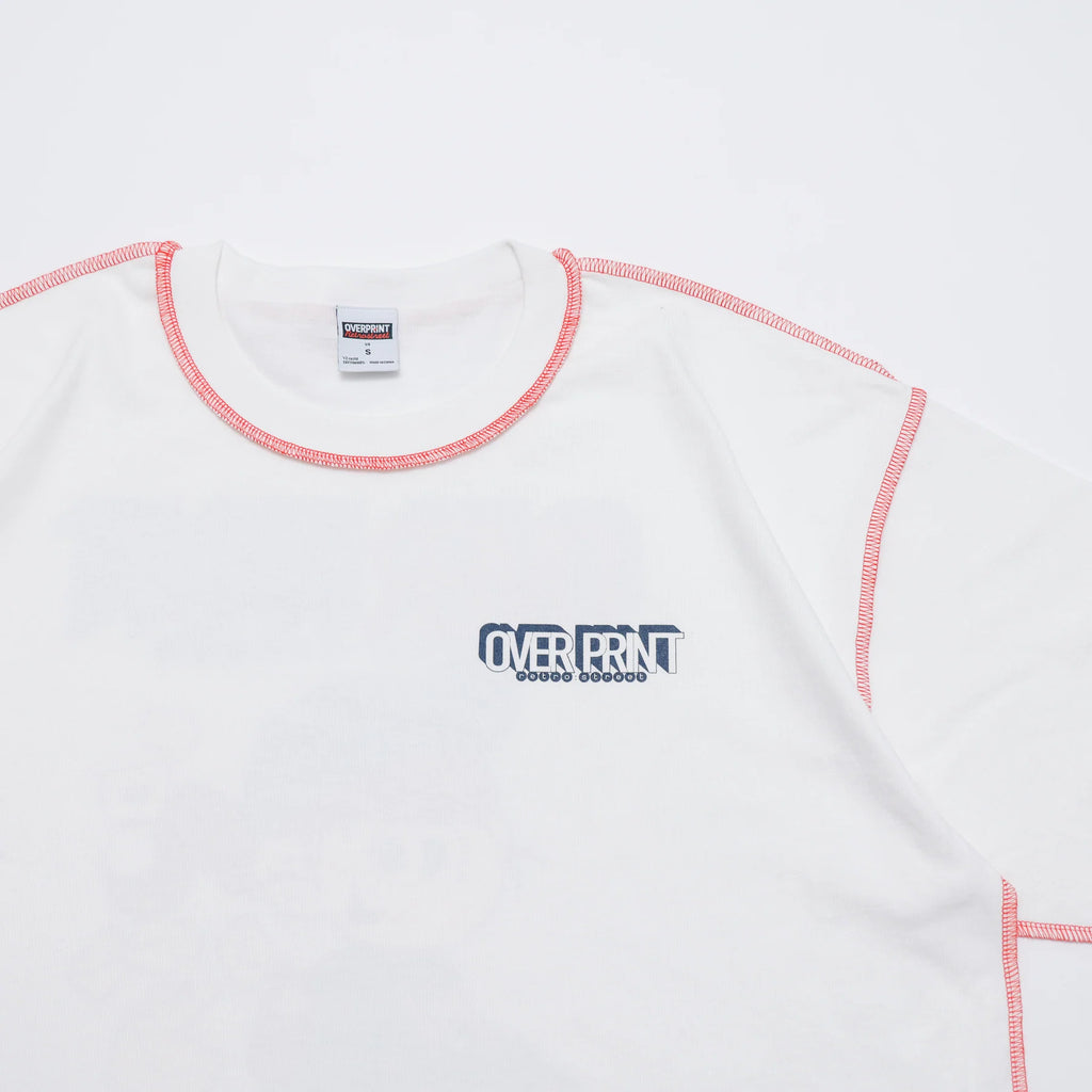 Over Print ZEROZEROHERO POSTMAN Tee