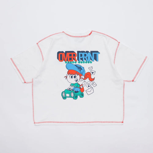Over Print ZEROZEROHERO POSTMAN Tee