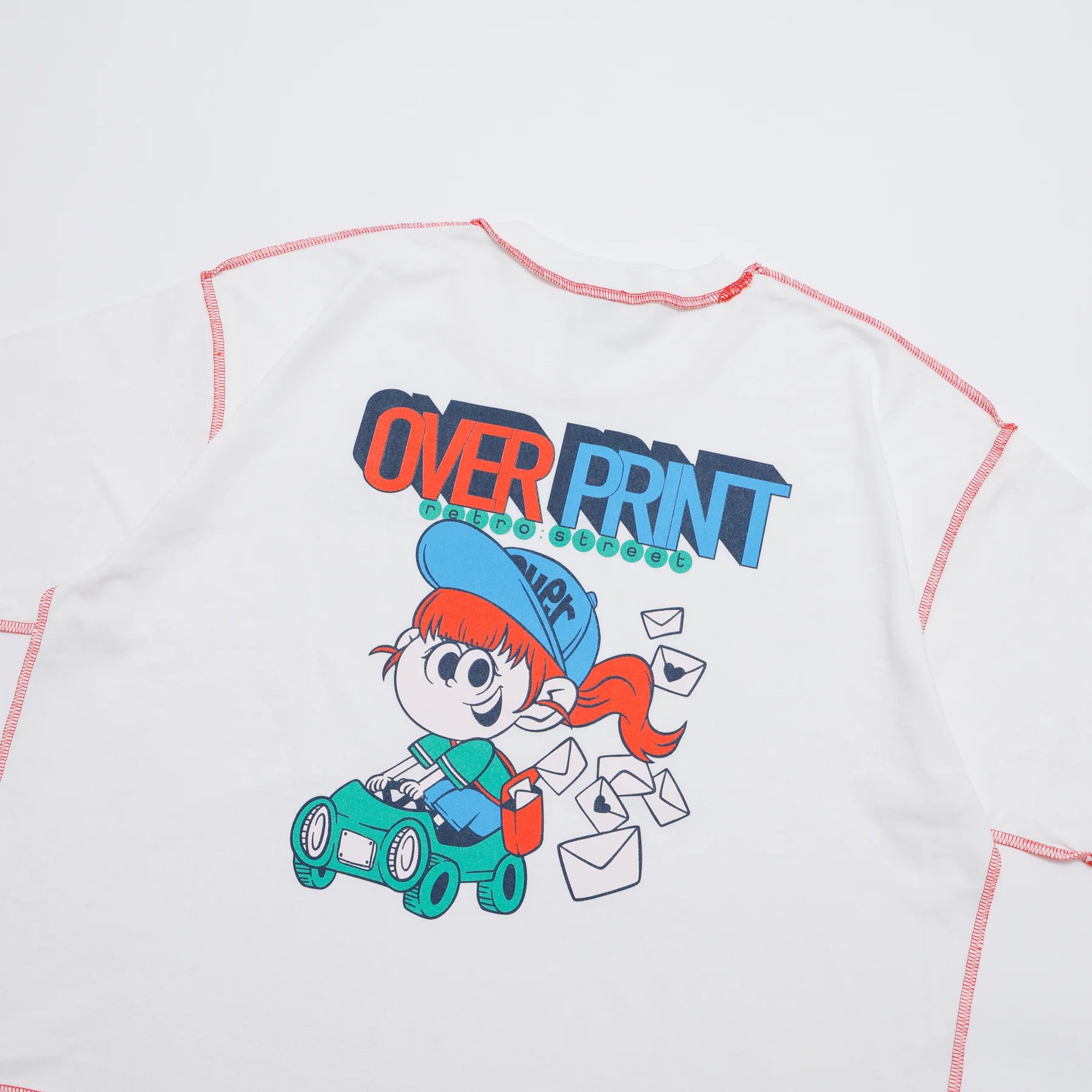Over Print ZEROZEROHERO POSTMAN Tee