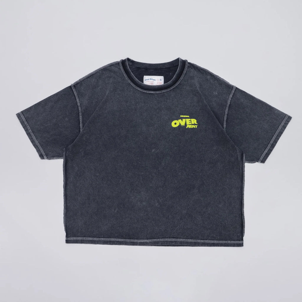 Over Print COTOH POP ART pigment Tee Ver:23 GLOW IN THE DARK