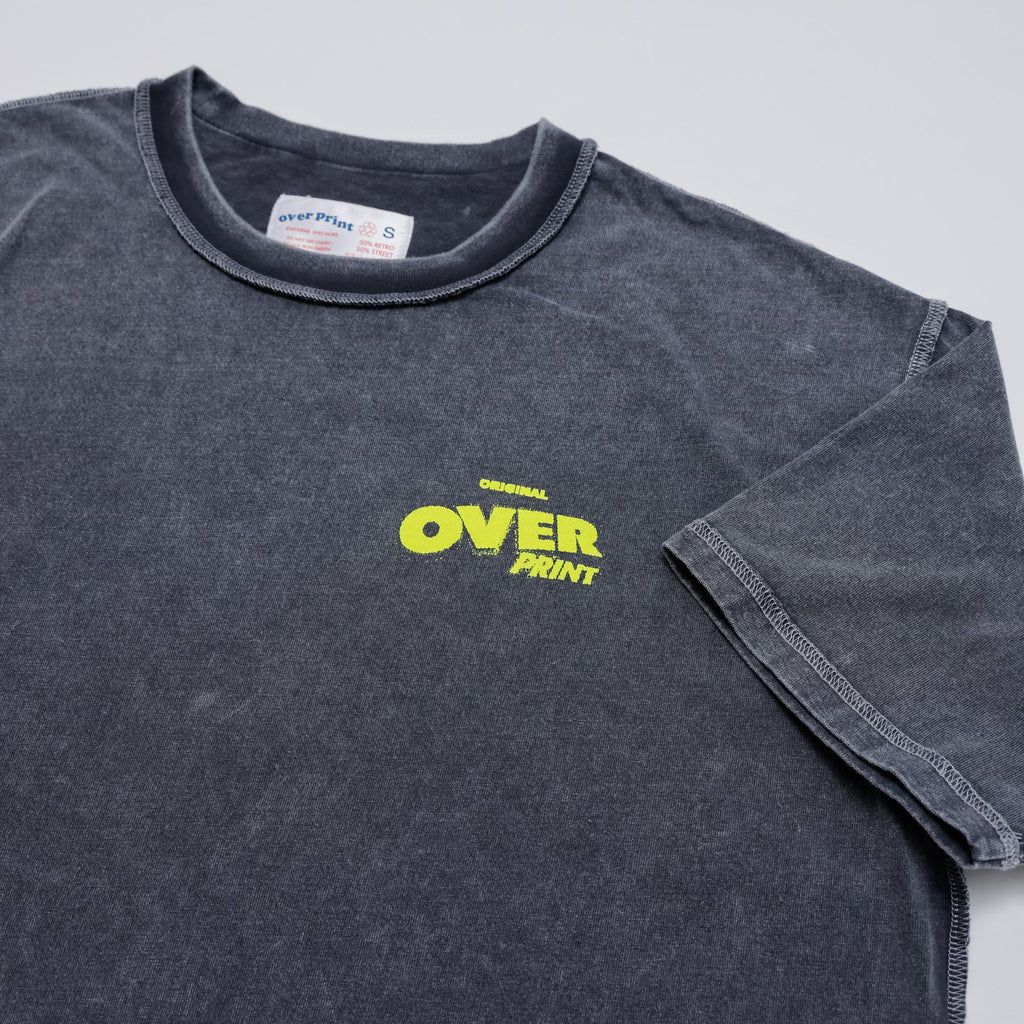 Over Print COTOH POP ART pigment Tee Ver:23 GLOW IN THE DARK
