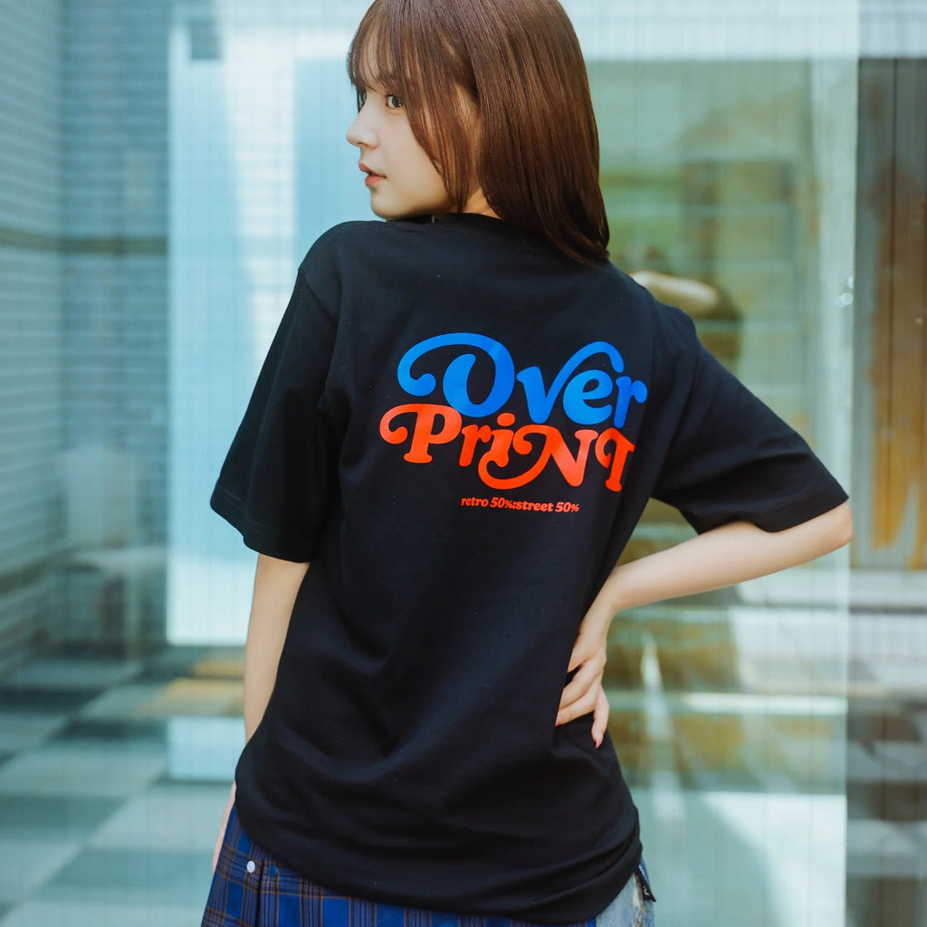 Over Print - Playful Logo Tee - 4 Colors