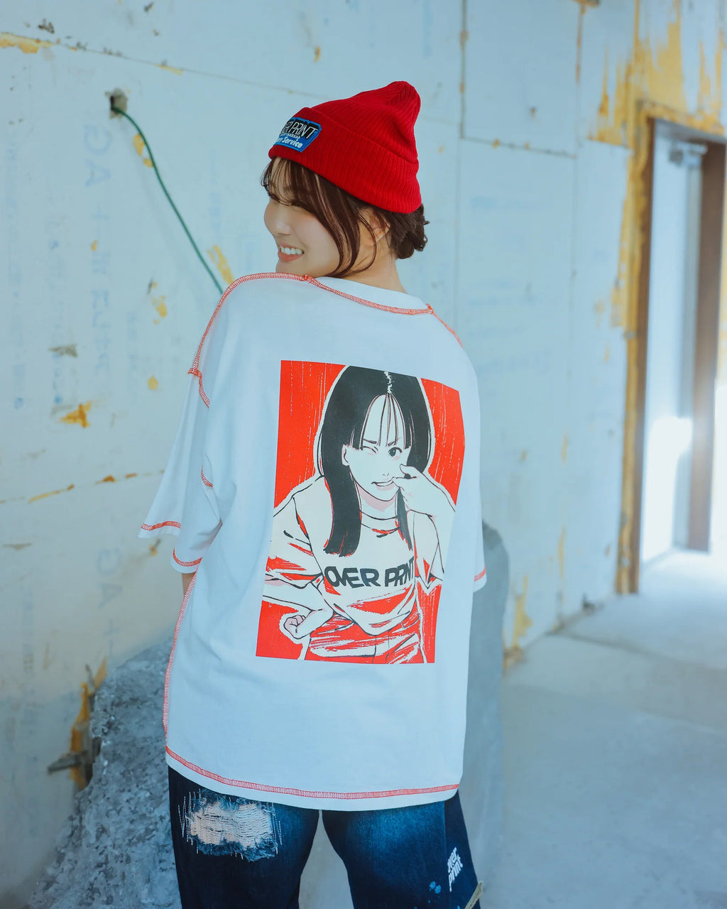 Over Print - Rascal Wide Tee - 2 Colors