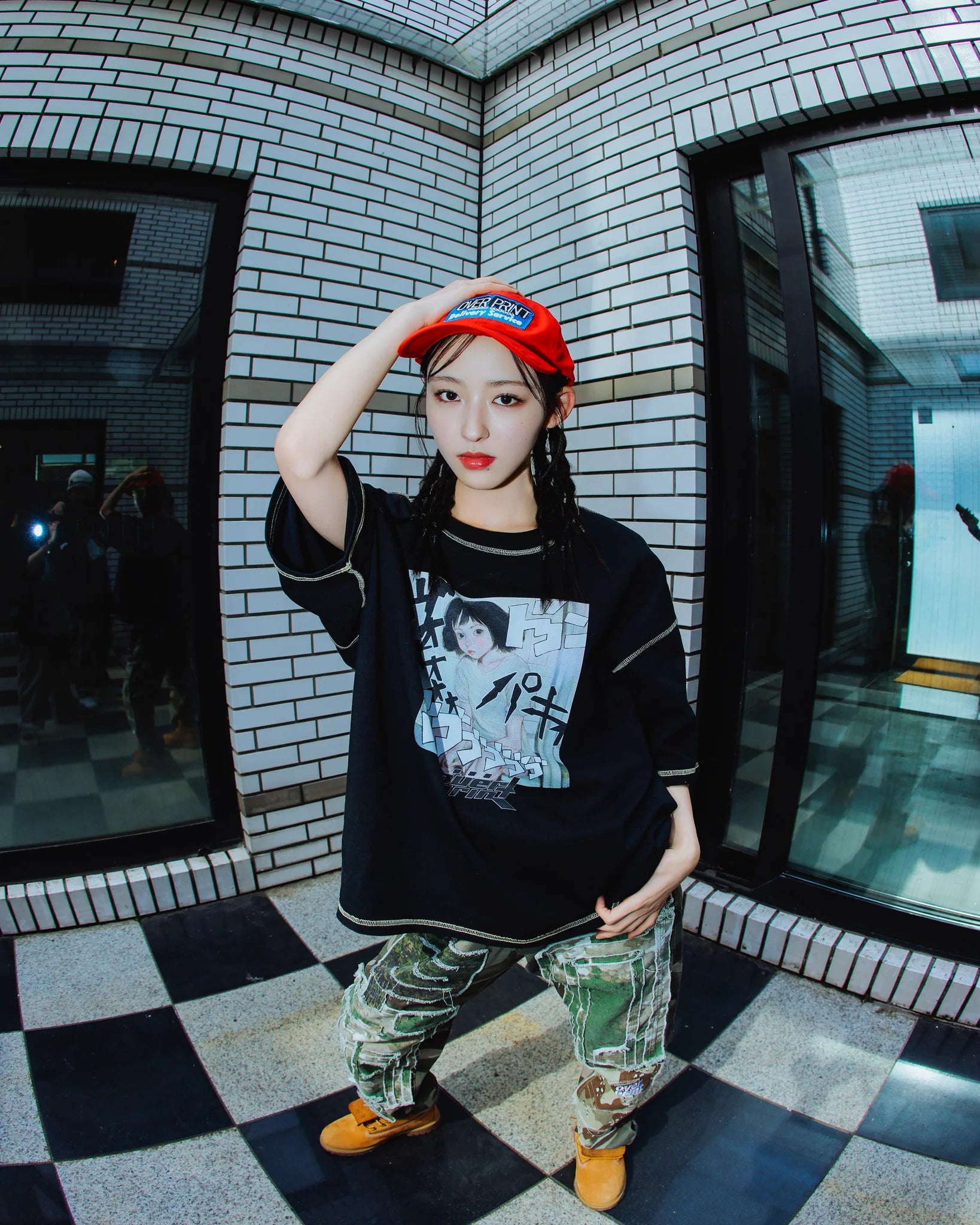 Over Print｜no.1582_Onomatopoeia War Tee