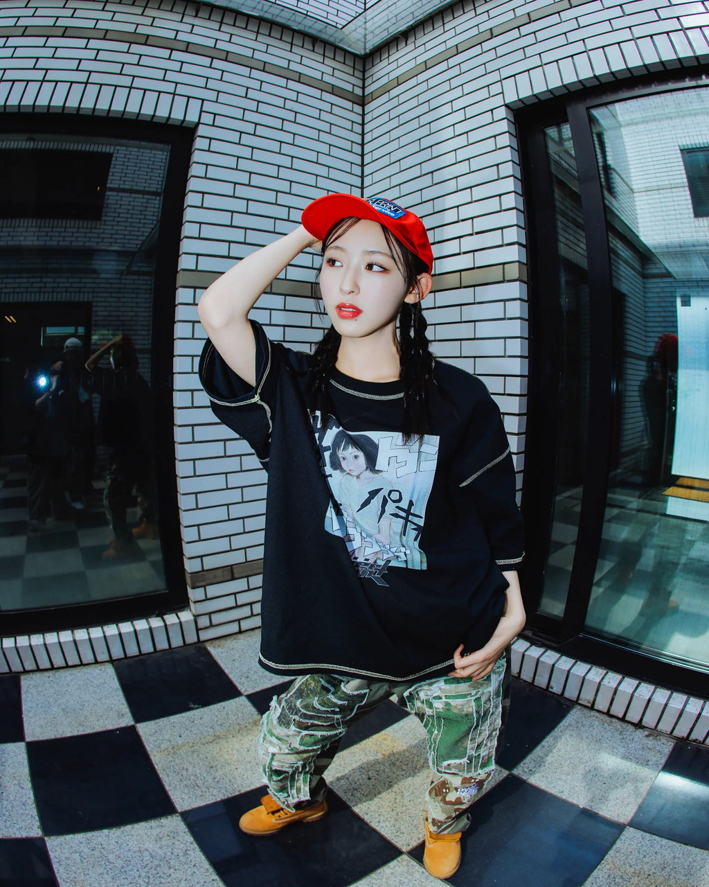 Over Print｜no.1582_Onomatopoeia War Tee