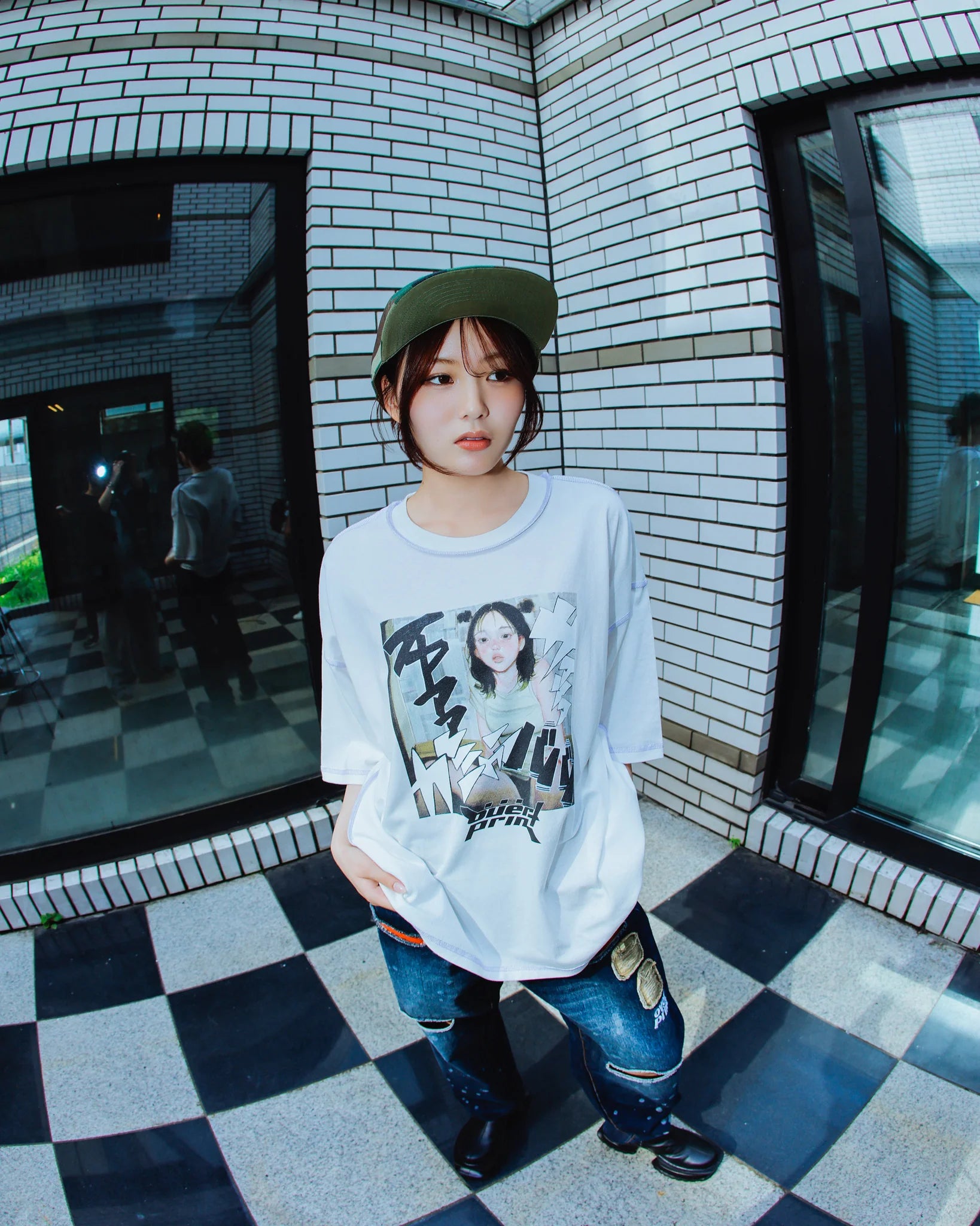 Over Print｜no.1578_Onomatopoeia War Tee