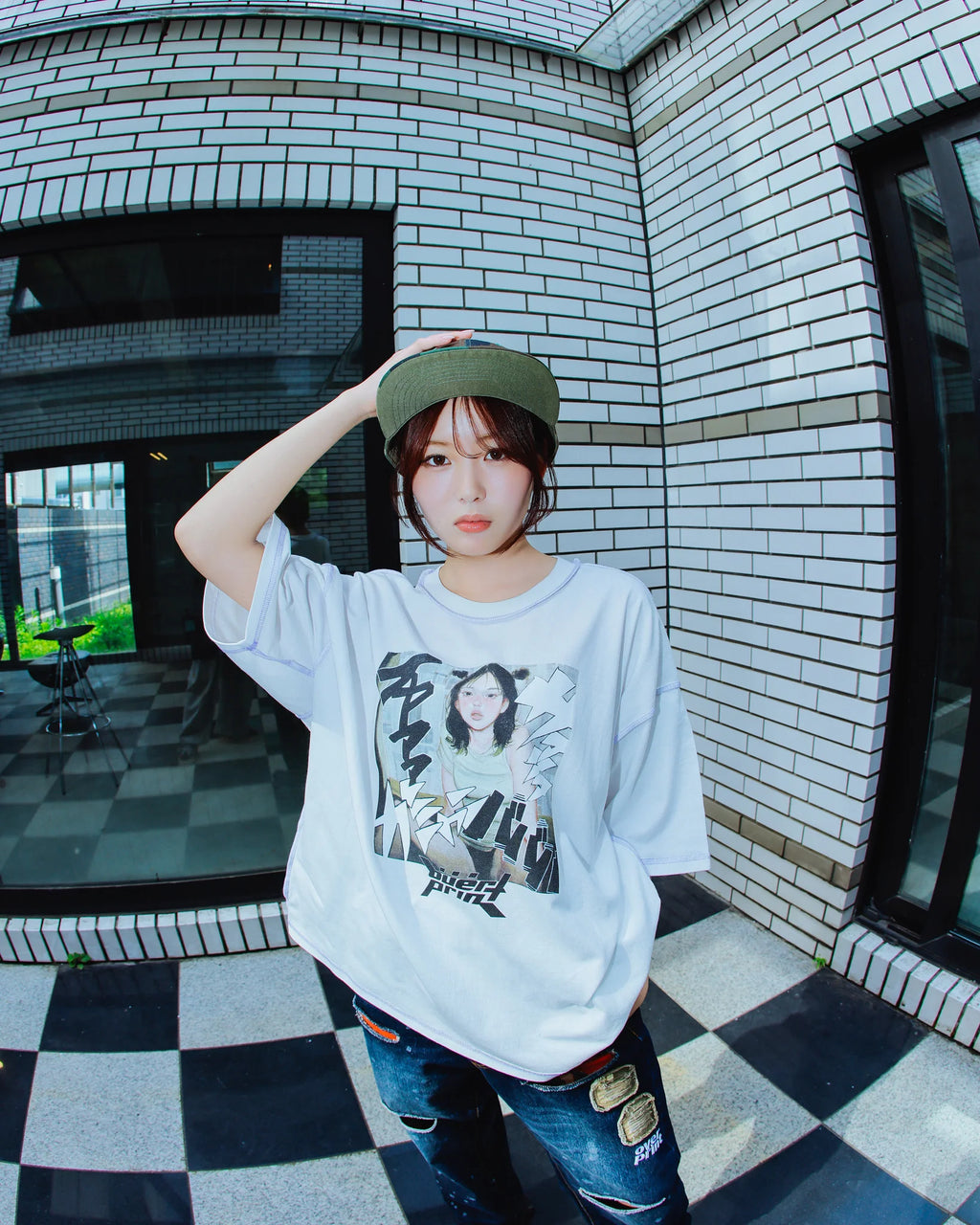 Over Print｜no.1578_Onomatopoeia War Tee