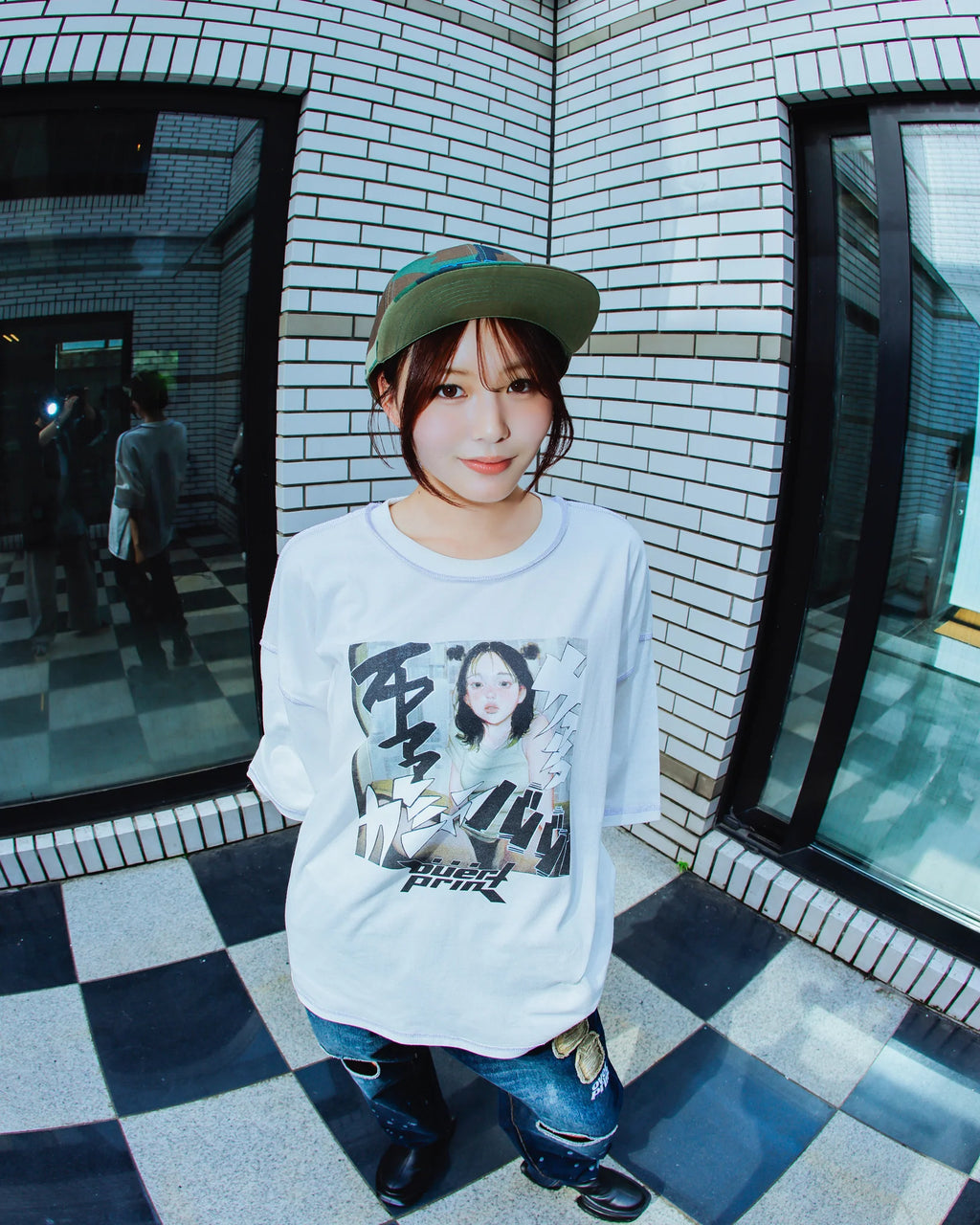 Over Print｜no.1578_Onomatopoeia War Tee
