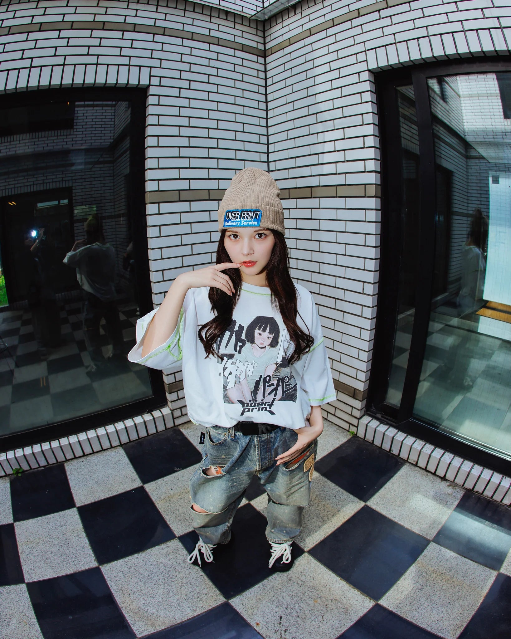 Over Print｜no.1585_Onomatopoeia War Tee
