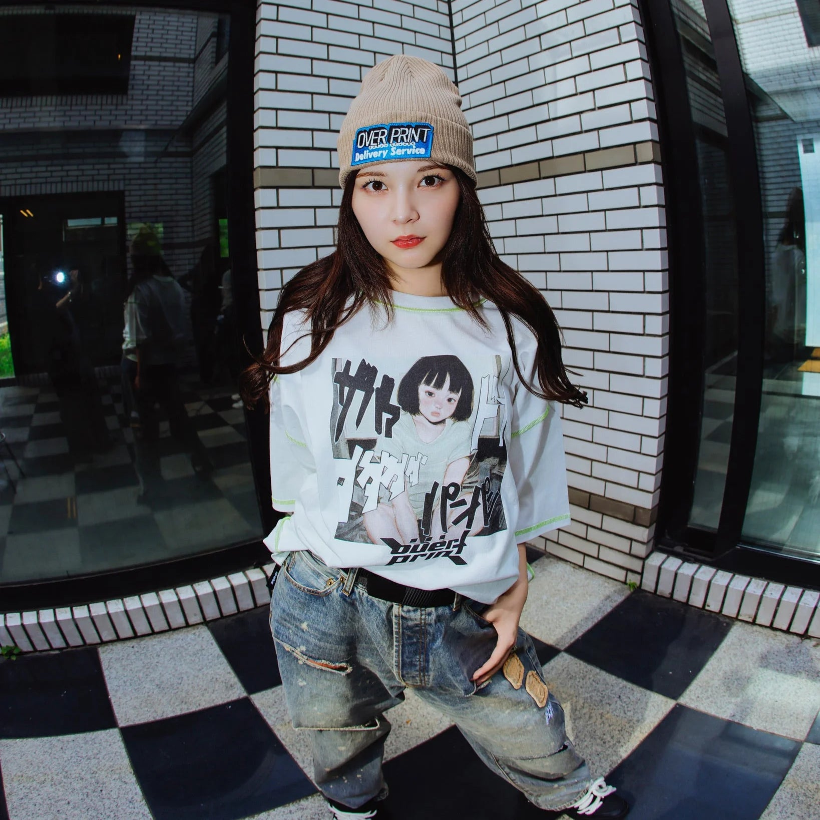 Over Print｜no.1585_Onomatopoeia War Tee
