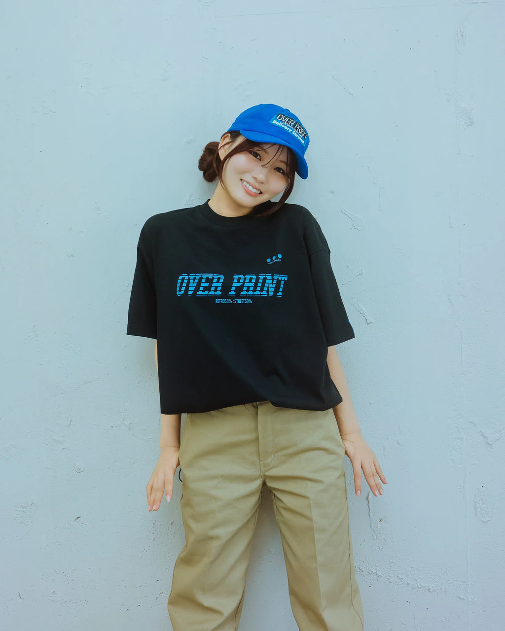 Over Print - BLUE MOTION Tee - 3 Colors