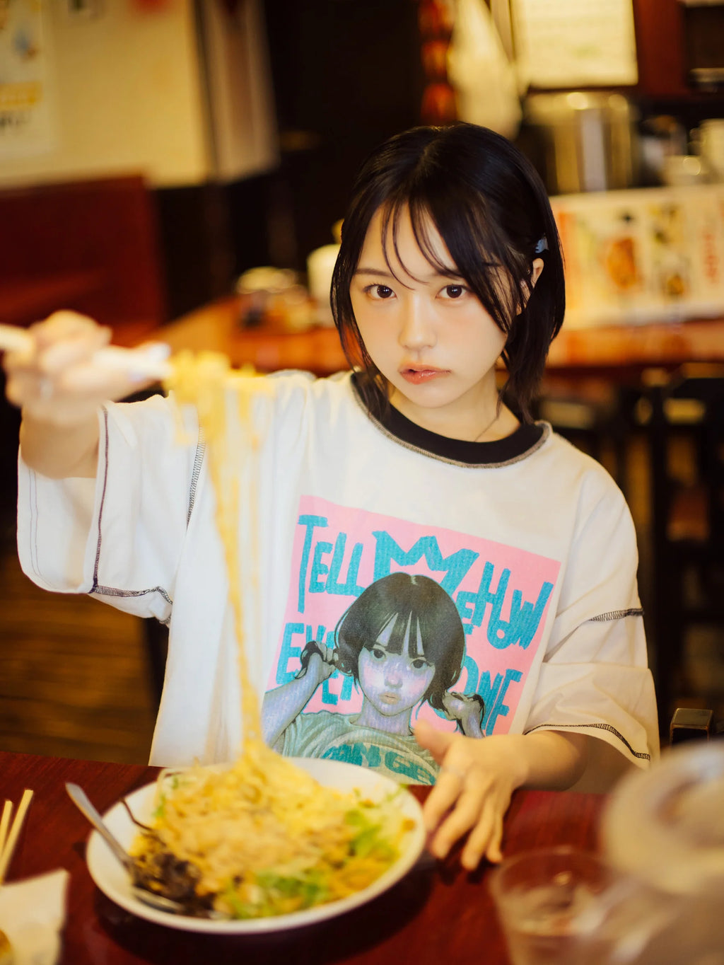 Over Print sss-5 Tee