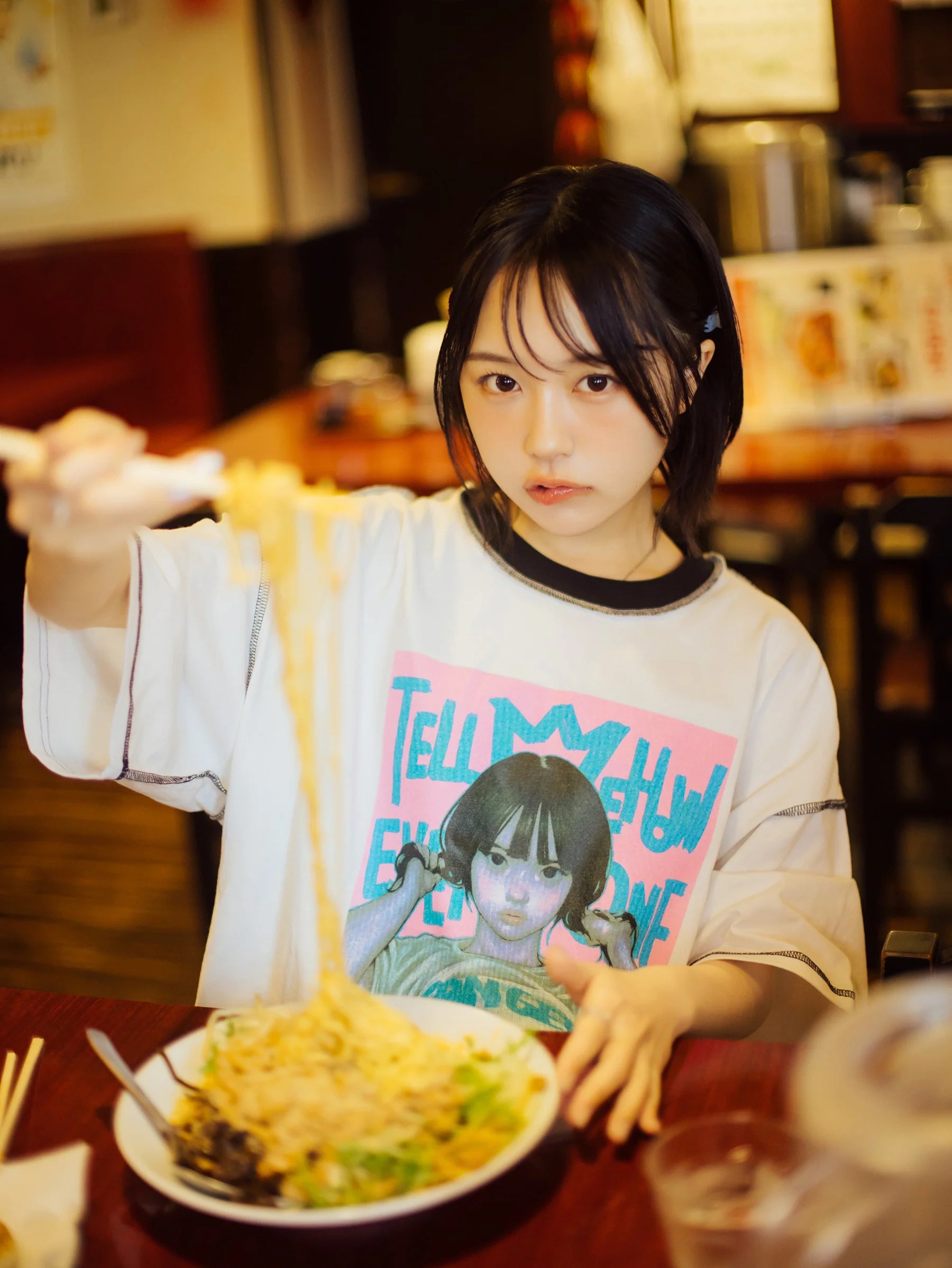 Over Print sss-5 Tee